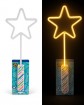 R LED Neon-Leuchtstab Stern