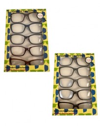 R Lesebrille 5er Set mit Federscharnier Inca-Vision