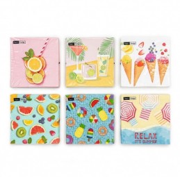 R DUNI Luchsserviette 33x33 cm, versch. Motive