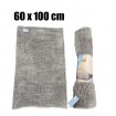 R Badteppich 60x100 cm, grau VIVESS