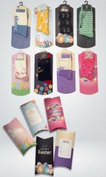R Socken mit Geschenkverpackung versch. Modelle