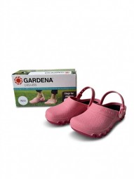 Gardena® Garten Clog Unisex Kids Open Shoes Gr. 24/25-34/35 Purple / Light Pink