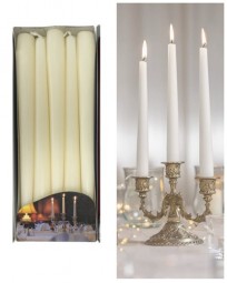 Kerze - Spitzkerzen 10er Pack champagner