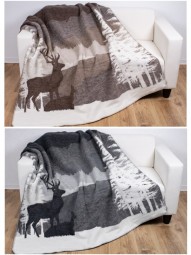 Decke Winterlandschaft 150 x 200 cm, 2 Farben