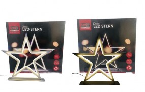 W Stern Design 144 LED Hx32 cm