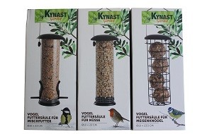 Vogelfuttersäule 3 versch. Modelle