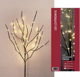 W Zweig 54 LED H x 60 cm, mit Timer, batterieb.