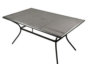 Streckmetall Tisch 150 x 90 cm