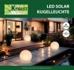 Solar Kugelleuchte LED Ø 30 cm