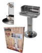 Grill / Edelstahl -Säulengrill eckig Family-Star