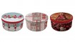 W Gebäckdose 3er Set rund, 3 versch. Designs