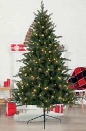 W Weihnachtsbaum H x 210 cm mit 290 LED, grün
