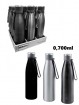 Thermoflasche Edelstahl 700 ml in 3 Farben