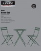 Bistro-Set 3tlg. grün