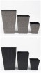 Rattan Pflanzentopf 3er Set in 2 versch. Farben