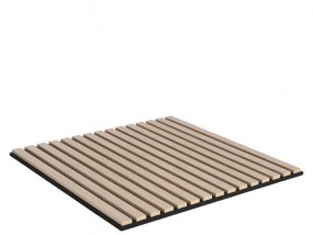 Akustikpaneele 60,5 x 60 x 1,8 cm beige