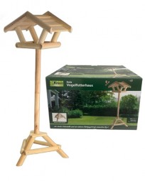 Vogelfutterhaus aus Holz H x 108 cm