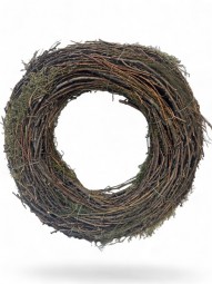 W Kranz mit Artemisia-Gras Ø 48 cm