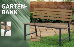 Gartenbank 115x55x81,5 cm