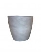 Pflanztopf Smooth Ø 28,5 x H 26,3 cm grau
