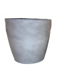 Pflanztopf Smooth Ø 35,5 x H 35 cm grau