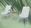 Lounge-Garnitur Sabrina 3tlg. Set inkl. Kissen