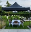 Pavillon Stahl PAGODE 3x3 m, anthrazit