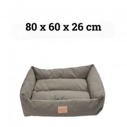 Hundebett 80x60x26 cm in 2 Farben