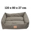 Hundebett 120x80x27 cm in 2 Farben