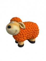 G Deko Schaf H x 31,5 cm orange