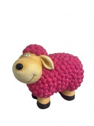 G Deko Schaf H x 35,5 cm, pink