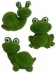 G Dekofiguren Gras: Frosch, Schnecke, Schildkröte H x 22 cm