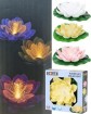Solar Seerose 18 cm in 3 Farben