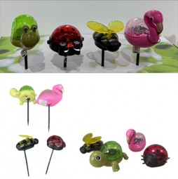 Solar Tierstecker Mini im Display, 4 versch. Modelle