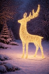 W Deko Rentier Hx270 cm, 4000 LED