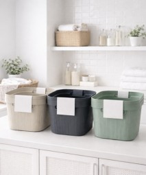 Aufbewahrungskorb 8,5 Liter 2er Pack in 3 Farben