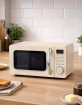 Mikrowelle Vintage 700 Watt, beige