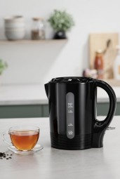Wasserkocher 1,7 Liter - 2200W, schwarz