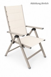 Klappsessel - Komfort, creme-taupe
