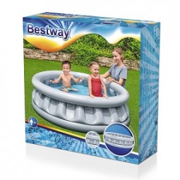 SO Pool Ø152 x 43 cm in silber BESTWAY®