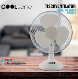 Ventilator Tisch Ø 30cm 45 Watt COOLserie