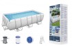 SO Power Steel Pool 404x201x100 cm Set mit Filterpumpe BESTWAY®