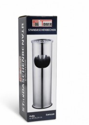 Aschenbecher Stand Edelstahl H x 54 cm