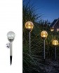 Solar Glaskugellampe LED Ø 8 x 34,5 cm im Display